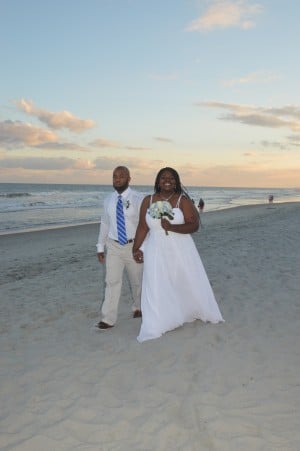 Shanna & Willie Blue were married in Myrtle Beach, SC at Wedding Chapel by the Sea. 