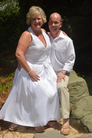 Tina & Ric Powers were married in Myrtle Beach, SC at Wedding Chapel by the Sea. 